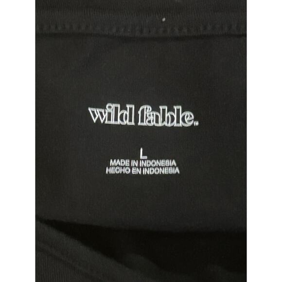 NWT Wild Fable Black Spaghetti Strap Dress size L - Picture 5 of 5